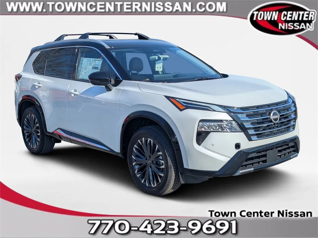 White 2026 Nissan Rogue Platinum for sale in Kennesaw, GA