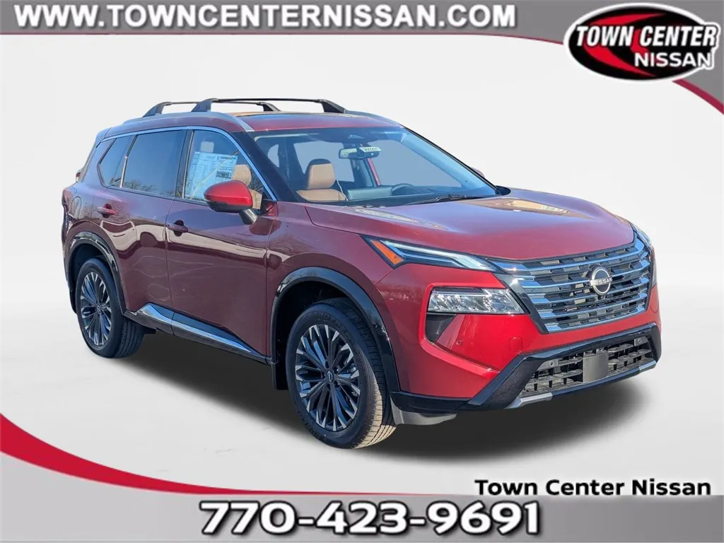 Red 2026 Nissan Rogue Platinum for sale in Kennesaw, GA