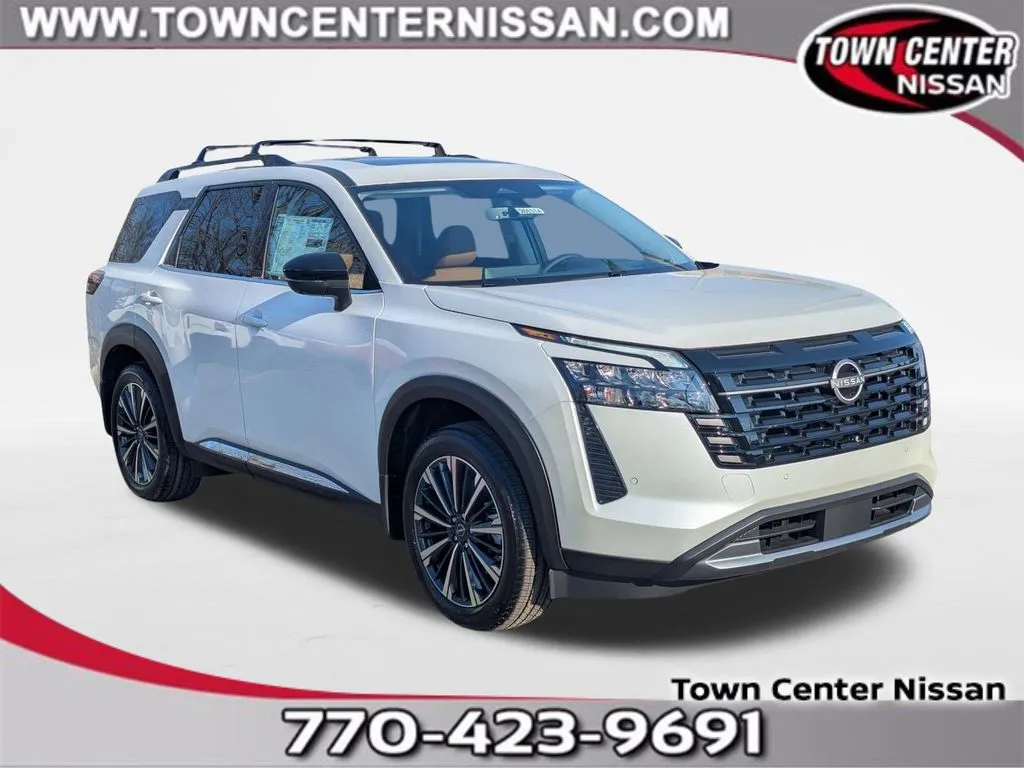 White 2026 Nissan Pathfinder Platinum for sale in Kennesaw, GA