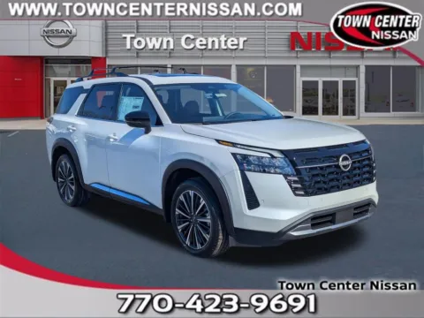 White 2026 Nissan Pathfinder Platinum for sale in Kennesaw, GA