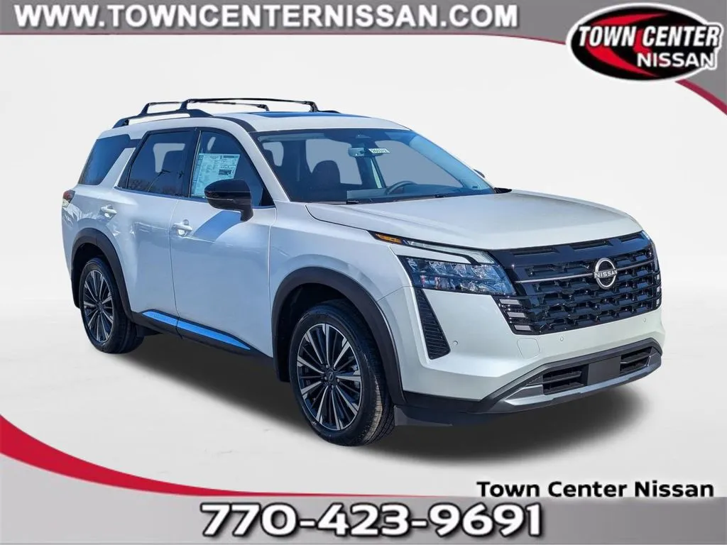 White 2026 Nissan Pathfinder Platinum for sale in Kennesaw, GA