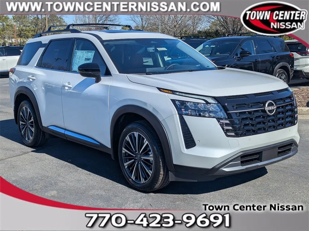 White 2026 Nissan Pathfinder Platinum for sale in Kennesaw, GA