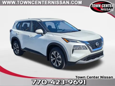 White 2023 Nissan Rogue SV for sale in Kennesaw, GA