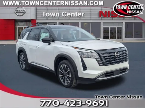 White 2026 Nissan Pathfinder Platinum for sale in Kennesaw, GA