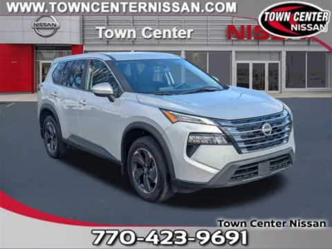 Silver 2024 Nissan Rogue SV for sale in Kennesaw, GA