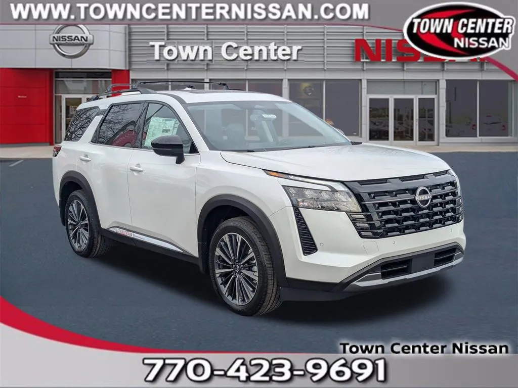 White 2026 Nissan Pathfinder Platinum for sale in Kennesaw, GA