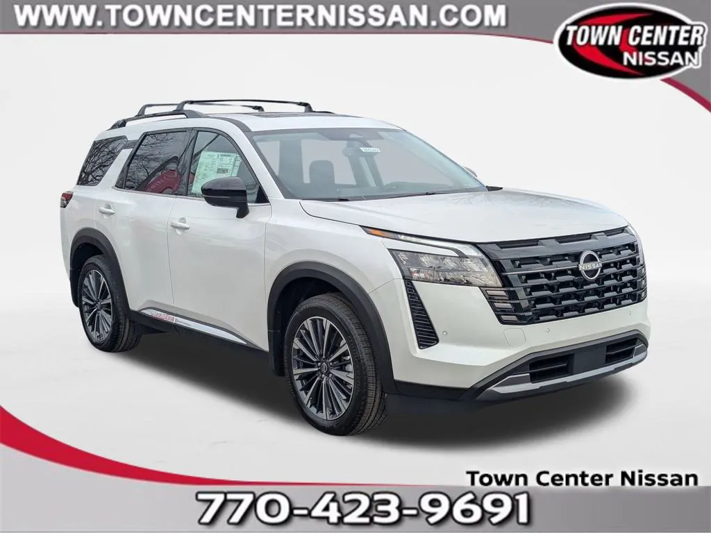 White 2026 Nissan Pathfinder Platinum for sale in Kennesaw, GA