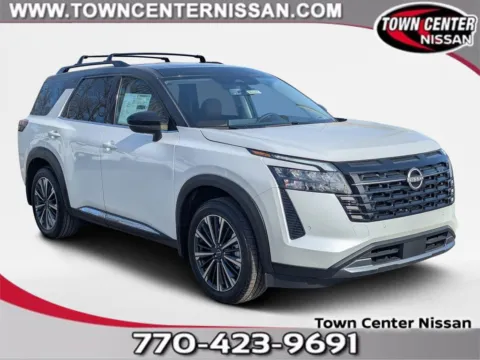 White 2026 Nissan Pathfinder Platinum for sale in Kennesaw, GA