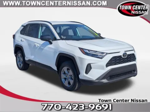 White 2025 Toyota RAV4 Hybrid LE for sale in Kennesaw, GA