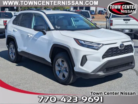 White 2025 Toyota RAV4 Hybrid LE for sale in Kennesaw, GA