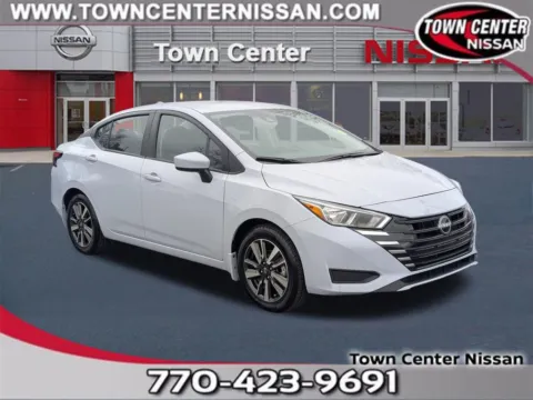 White 2024 Nissan Versa 1.6 SV for sale in Kennesaw, GA