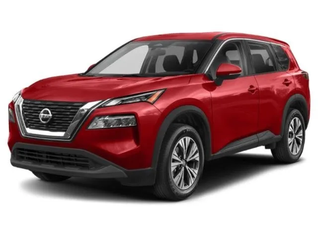 Red 2021 Nissan Rogue SV for sale in Kennesaw, GA