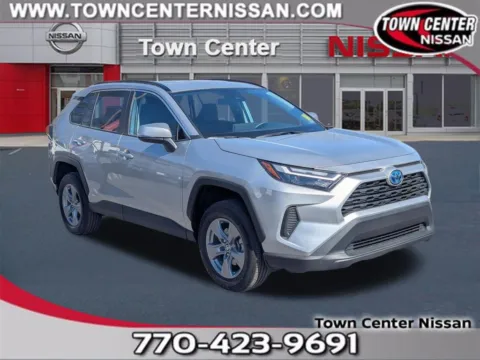 Silver 2022 Toyota RAV4 Hybrid XLE for sale in Kennesaw, GA