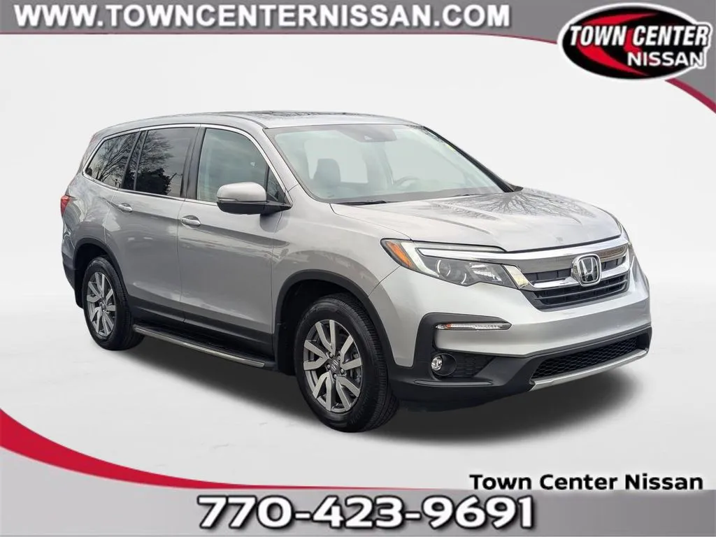 Silver 2021 Honda Pilot EX-L for sale in Kennesaw, GA