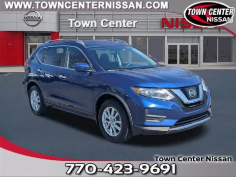 Blue 2017 Nissan Rogue SV for sale in Kennesaw, GA