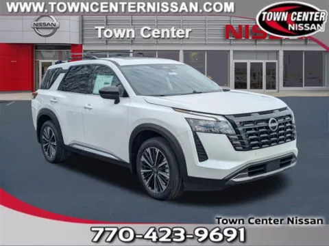 White 2026 Nissan Pathfinder Platinum for sale in Kennesaw, GA