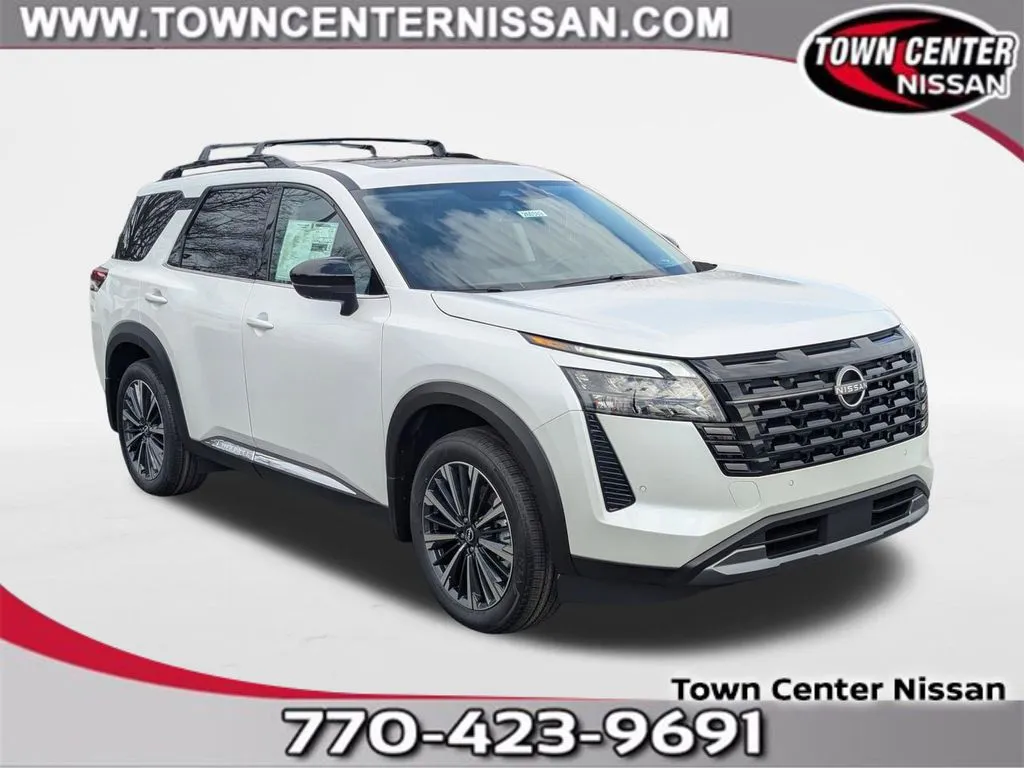 White 2026 Nissan Pathfinder Platinum for sale in Kennesaw, GA