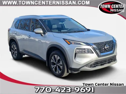 Silver 2023 Nissan Rogue SV for sale in Kennesaw, GA