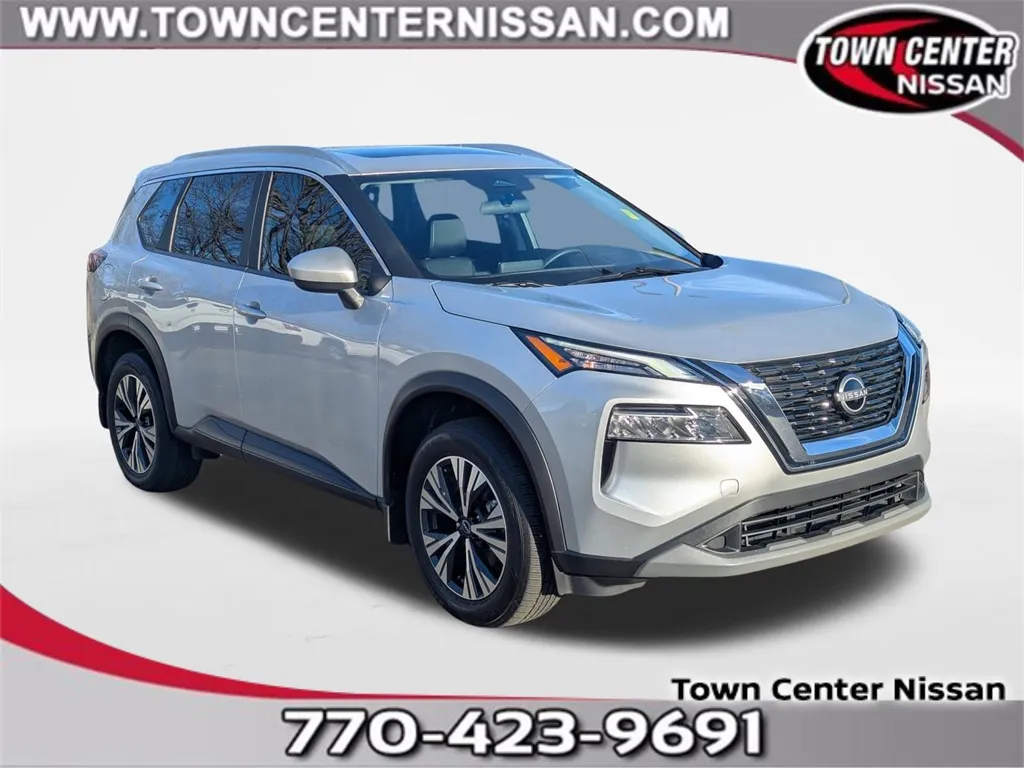 Silver 2023 Nissan Rogue SV for sale in Kennesaw, GA