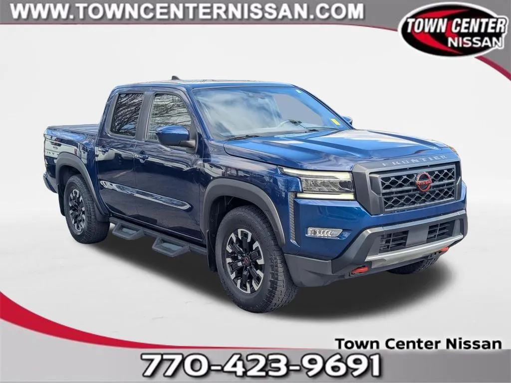 Blue 2023 Nissan Frontier PRO-X for sale in Kennesaw, GA