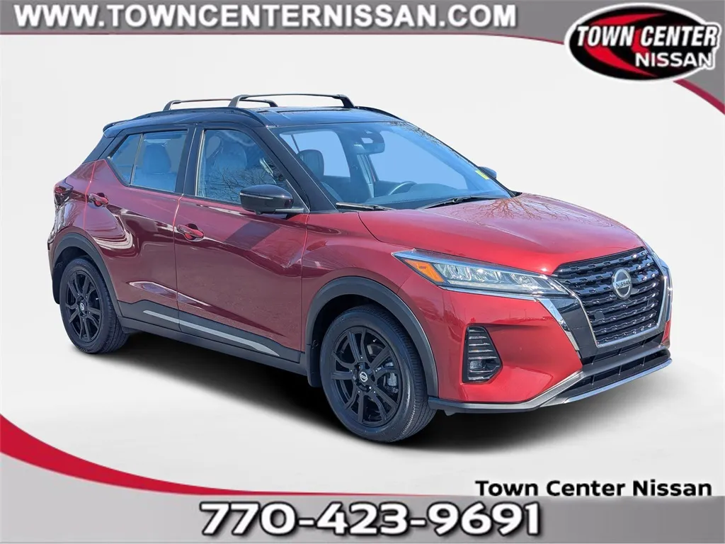 Red 2021 Nissan Kicks SR for sale in Kennesaw, GA