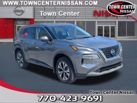Gray 2021 Nissan Rogue SV for sale in Kennesaw, GA