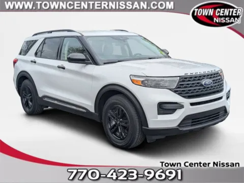 White 2020 Ford Explorer XLT for sale in Kennesaw, GA
