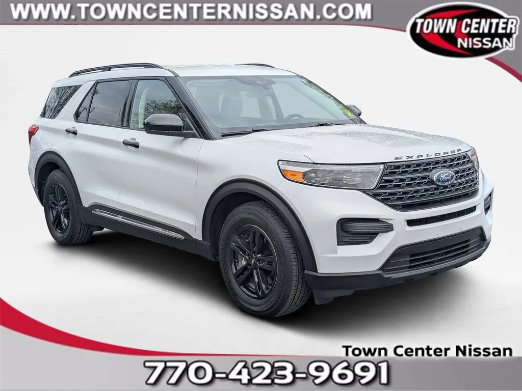 White 2020 Ford Explorer XLT for sale in Kennesaw, GA