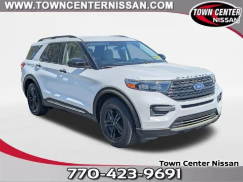 White 2020 Ford Explorer XLT for sale in Kennesaw, GA