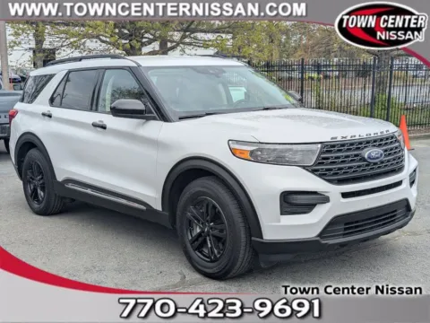 White 2020 Ford Explorer XLT for sale in Kennesaw, GA