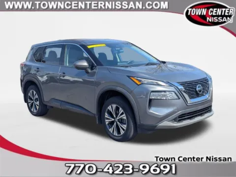 Gray 2021 Nissan Rogue SV for sale in Kennesaw, GA
