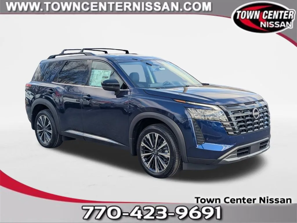 Blue 2026 Nissan Pathfinder Platinum for sale in Kennesaw, GA