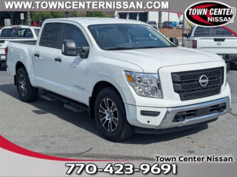 White 2023 Nissan Titan SV for sale in Kennesaw, GA
