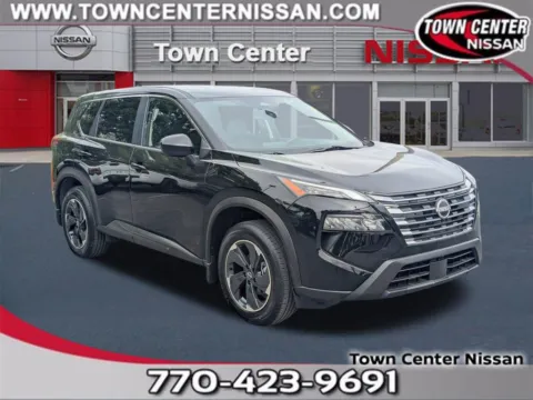 Black 2024 Nissan Rogue SV for sale in Kennesaw, GA