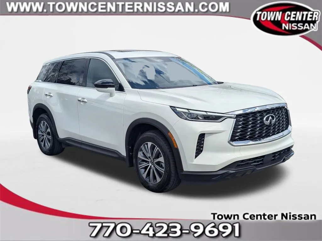White 2025 INFINITI QX60 PURE for sale in Kennesaw, GA