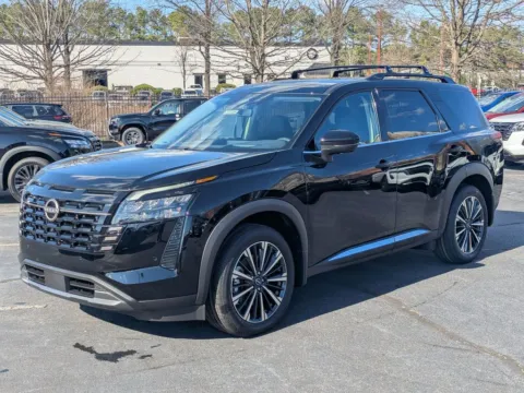 Another view of 2026 Nissan Pathfinder Platinum for sale in Kennesaw, GA at Town Center Nissan