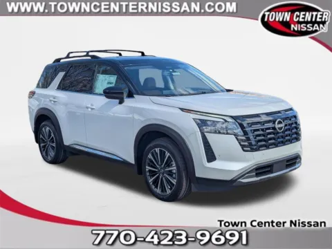 White 2026 Nissan Pathfinder Platinum for sale in Kennesaw, GA