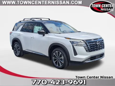 White 2026 Nissan Pathfinder Platinum for sale in Kennesaw, GA