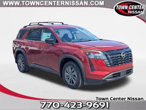Red 2026 Nissan Pathfinder SV for sale in Kennesaw, GA