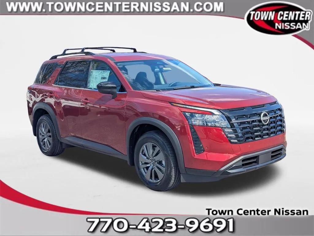 Red 2026 Nissan Pathfinder SV for sale in Kennesaw, GA