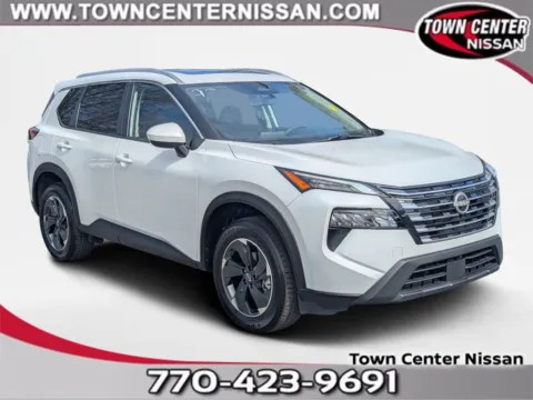 White 2025 Nissan Rogue SV for sale in Kennesaw, GA