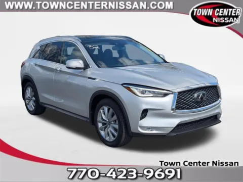 Silver 2020 INFINITI QX50 LUXE for sale in Kennesaw, GA