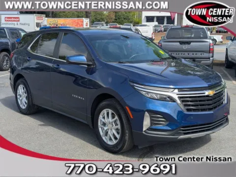 Blue 2023 Chevrolet Equinox LT for sale in Kennesaw, GA