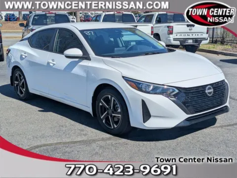 White 2024 Nissan Sentra SV for sale in Kennesaw, GA