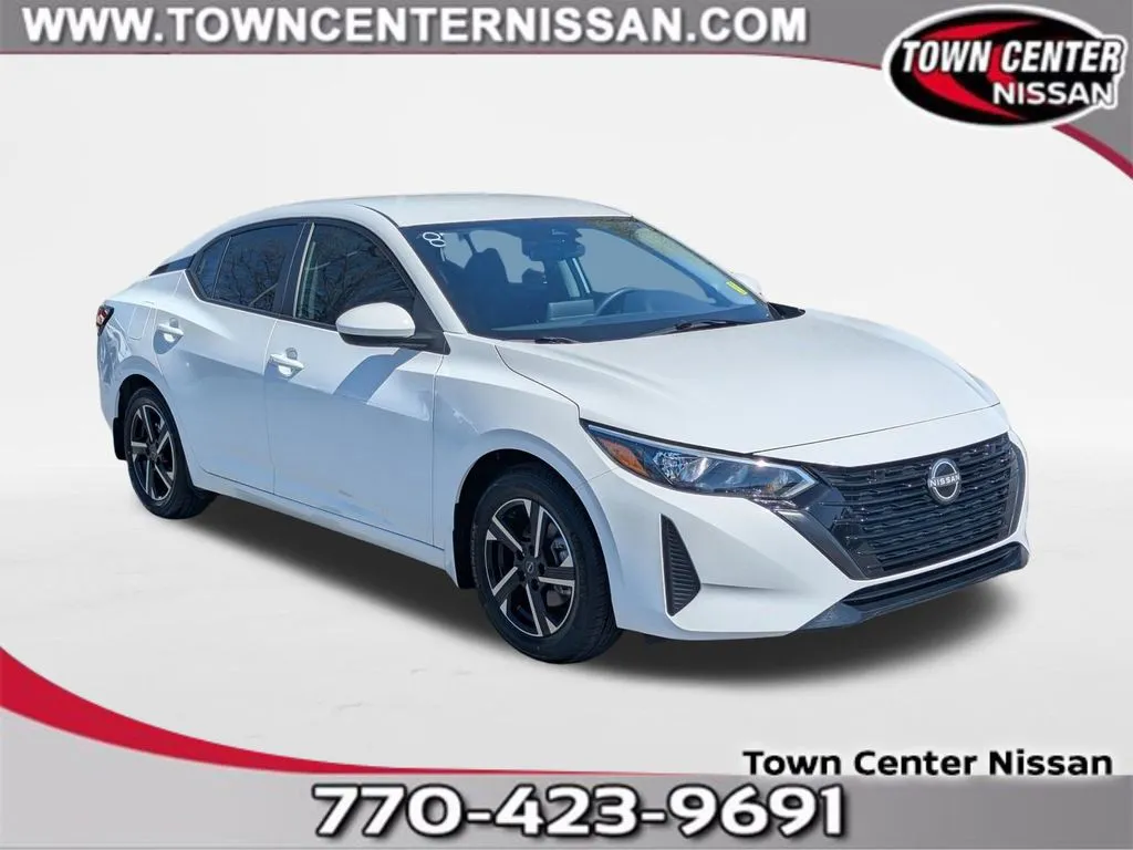White 2024 Nissan Sentra SV for sale in Kennesaw, GA