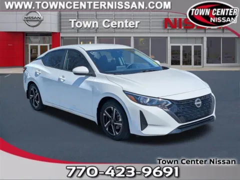 White 2024 Nissan Sentra SV for sale in Kennesaw, GA