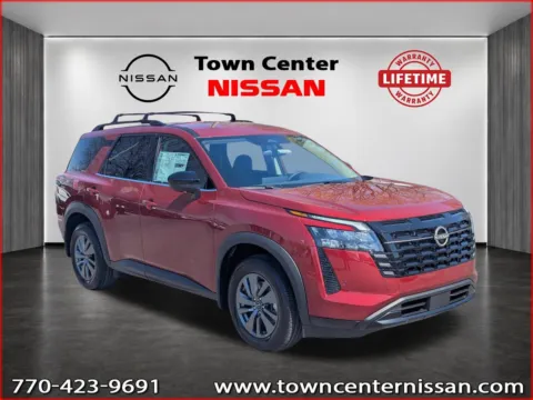 Red 2026 Nissan Pathfinder SV for sale in Kennesaw, GA