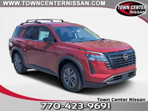 Red 2026 Nissan Pathfinder SV for sale in Kennesaw, GA