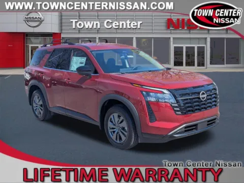 Red 2026 Nissan Pathfinder SV for sale in Kennesaw, GA