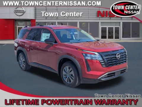 Red 2026 Nissan Pathfinder SV for sale in Kennesaw, GA
